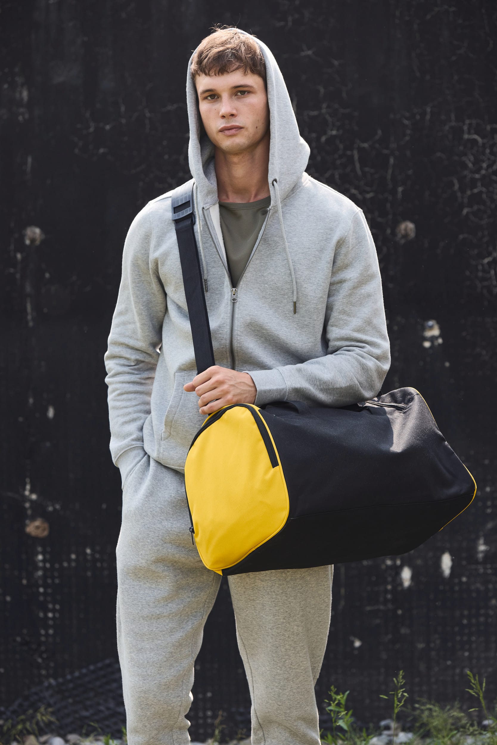 Sac de sport bicolore