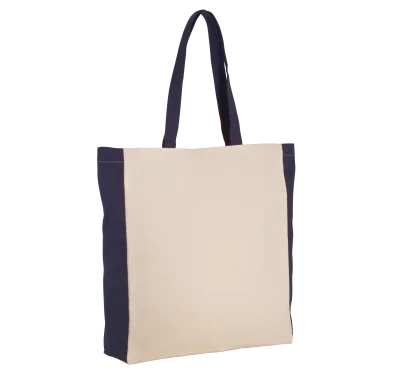 Sac cabas bicolore