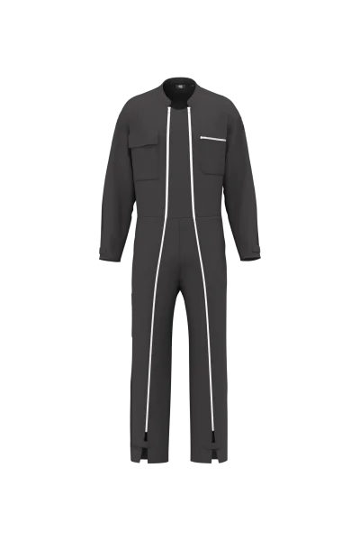 Combinaison double zip unisexe