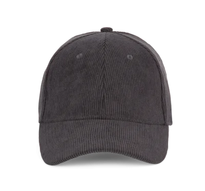 Casquette en velours - 6 panneaux