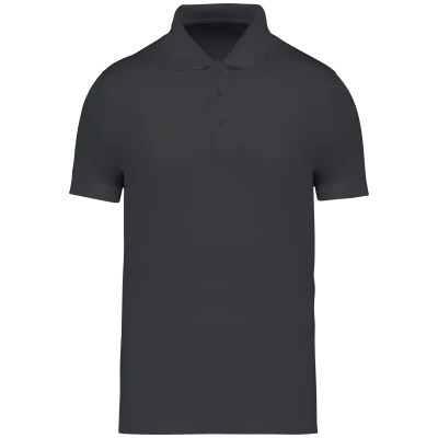 Polo en jersey écoresponsable homme