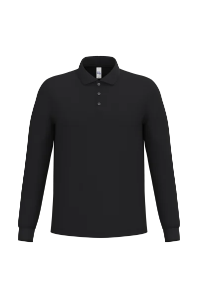 Polo piqué LSL homme