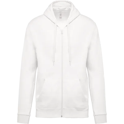 Sweat-shirt zippé capuche unisexe