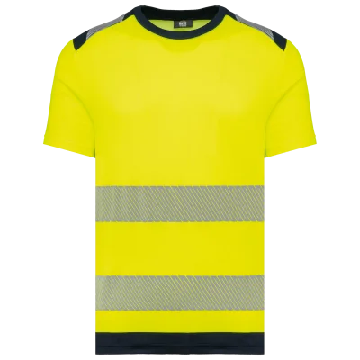 T-shirt de sécurité recyclé manches courtes unisexe