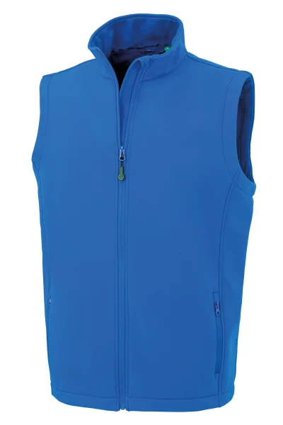 Bodywarmer softshell homme recyclé
