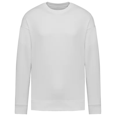 Sweat-shirt écoresponsable à col rond oversize unisexe
