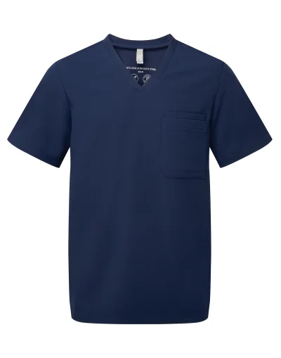 Tunique stretch manches courtes homme