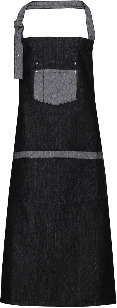 Tablier Denim à bavette "Domain"