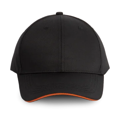 Casquette sandwich contrasté 6 panneaux