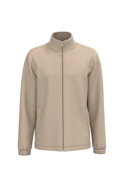 Veste polaire ajustable à poignets élastiqués