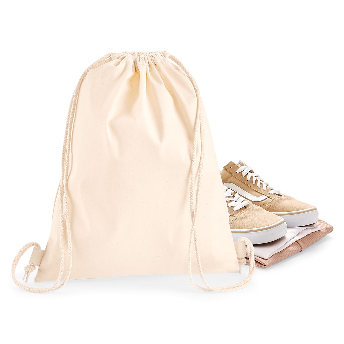 Sac de gym en coton premium