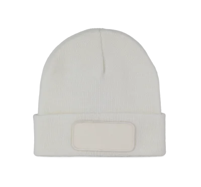 Bonnet avec patch
