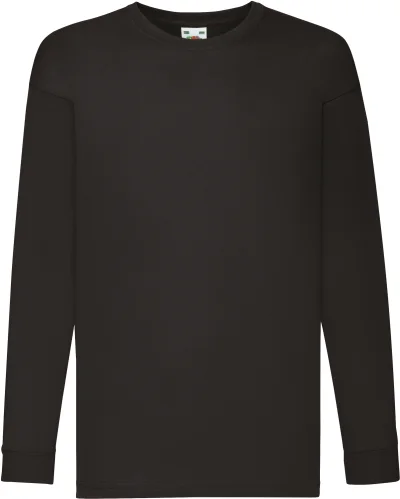 T-shirt enfant manches longues Valueweight (61-007-0)