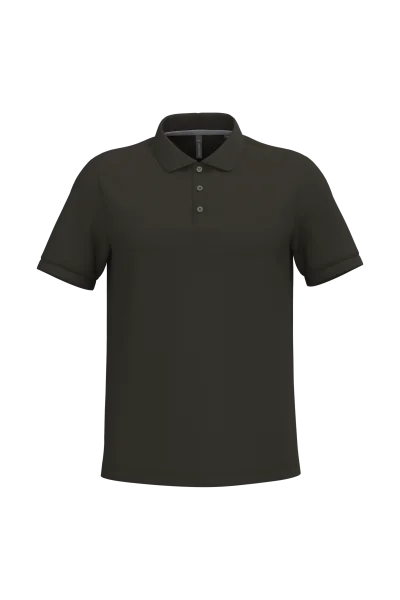 Polo piqué manches courtes homme