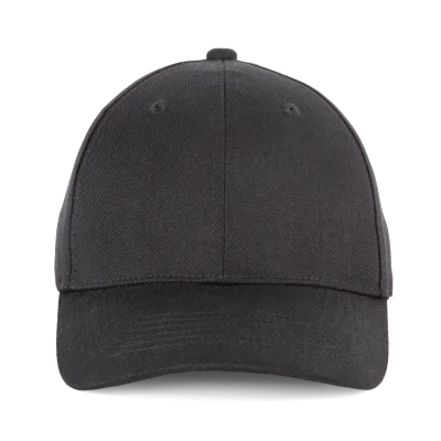 Casquette 6 panneaux en coton recyclé