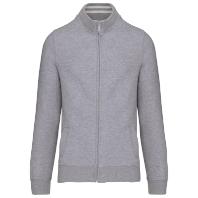 Veste molleton zippée homme