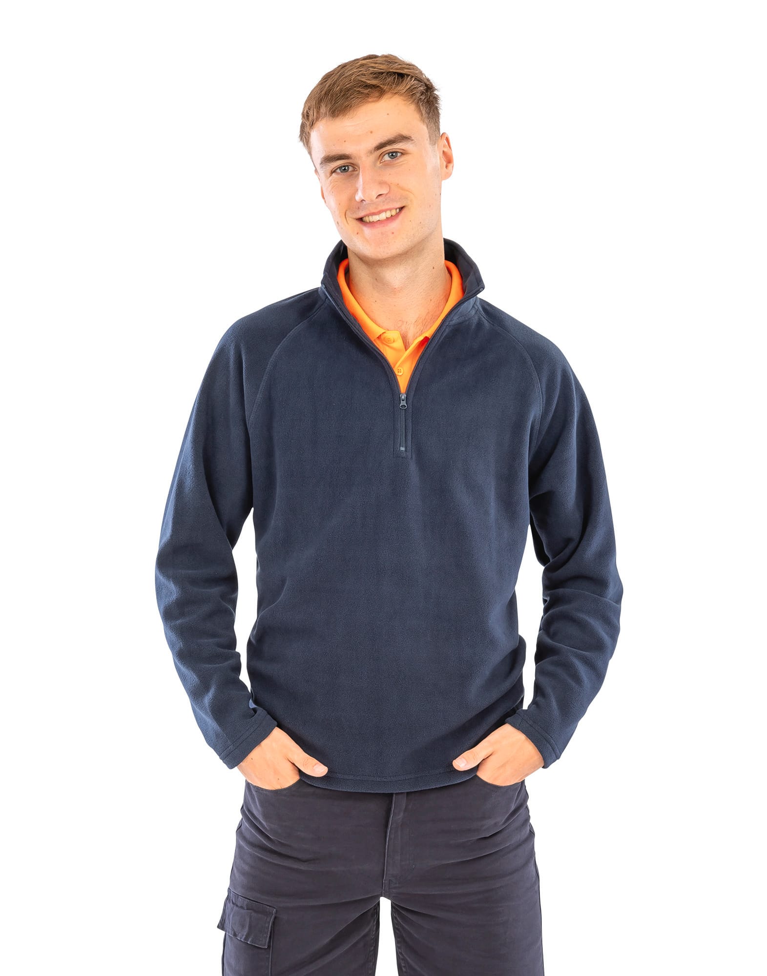 Micropolaire col zippé