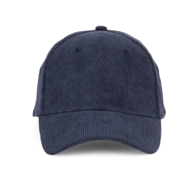 Casquette en velours - 6 panneaux