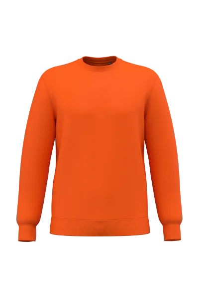 Sweat-shirt recyclé col rond unisexe