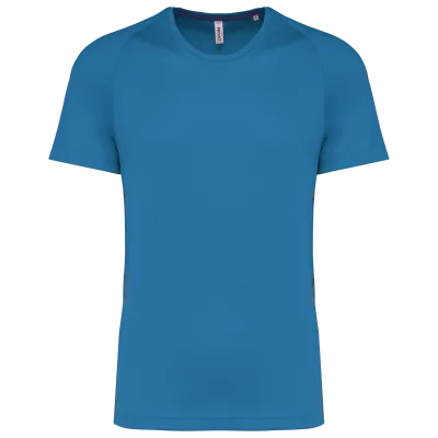 T-shirt de sport à col rond recyclé homme