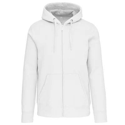 Sweat-shirt zippé capuche unisexe