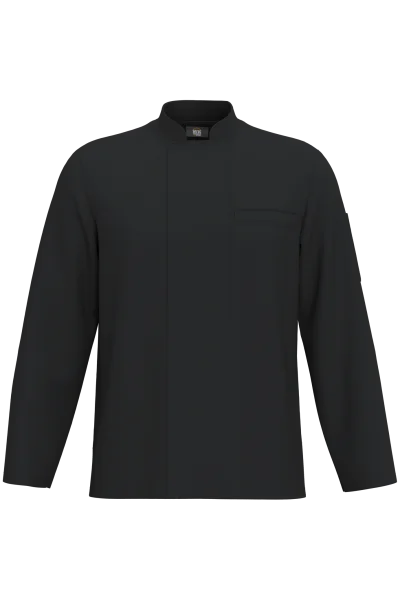Veste de cuisine écoresponsable et respirante manches longues unisexe
