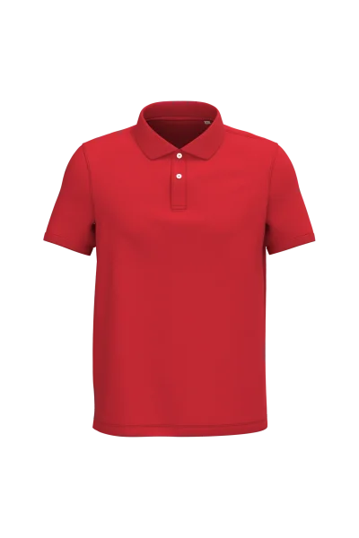Polo écoresponsable maille piquée homme