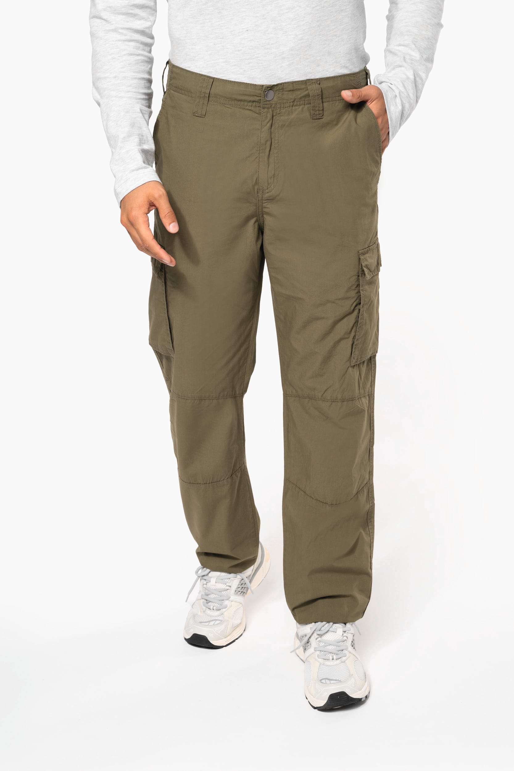 Pantalon léger multipoches homme