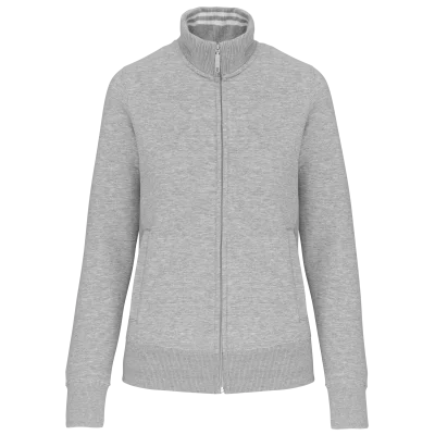 Veste molleton zippée femme