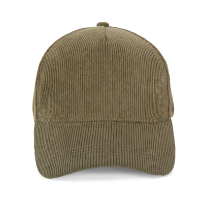 Casquette 5 panneaux en velours