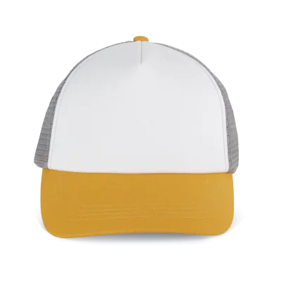Casquette trucker 5 panneaux en coton canvas - K-up Gold Label