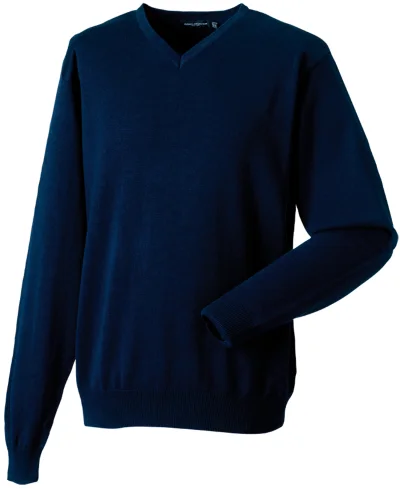 Pullover homme col v