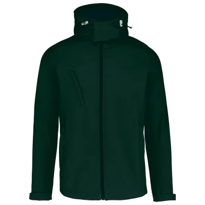 Veste softshell à capuche amovible homme