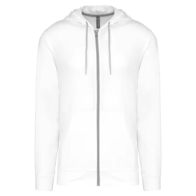 Veste coton légère à capuche