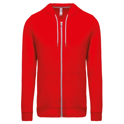 Veste coton légère à capuche