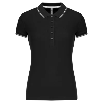 Polo manches courtes femme