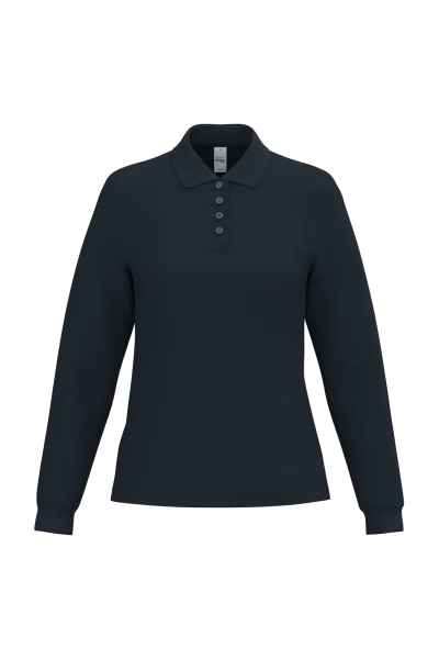 Polo piqué LSL femme