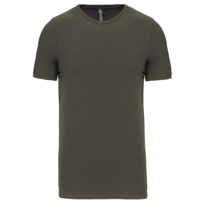 T-shirt col rond manches courtes homme