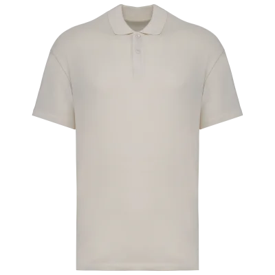 Polo écoresponsable maille piquée à épaules tombantes homme