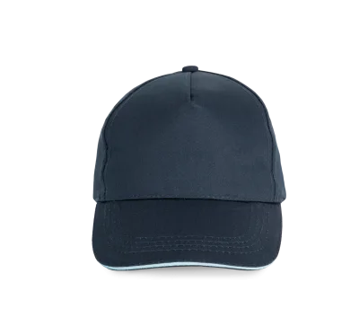 Casquette sandwich contrasté - 5 panneaux
