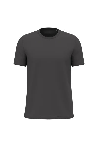 T-shirt manches courtes col rond unisexe