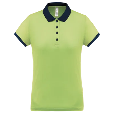 Polo piqué performance femme