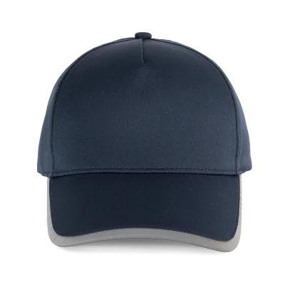 Casquette 5 panneaux en polyester