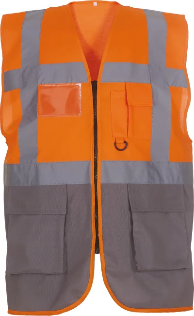 Gilet multifonction haute visibilité