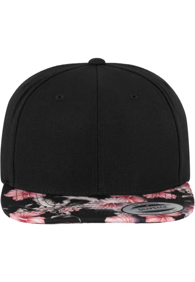 Casquette floral snapback