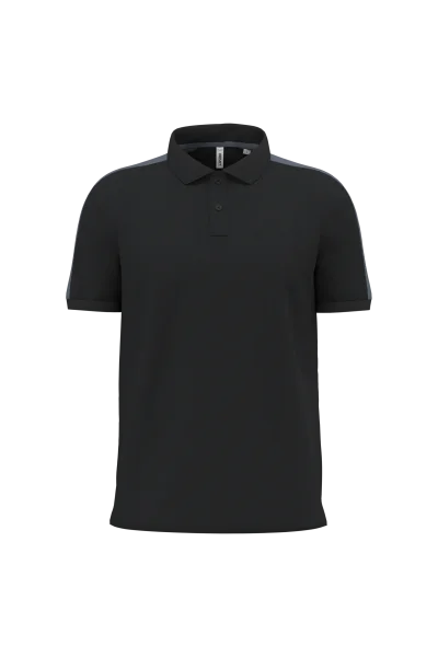 Polo teamwear bicolore unisexe