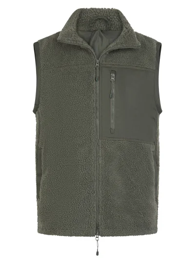 Gilet sherpa recyclé