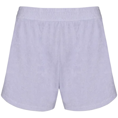 Short écoresponsable en éponge femme