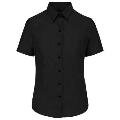 Chemise Oxford manches courtes femme