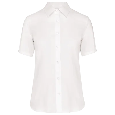 Chemise manches courtes sans repassage femme